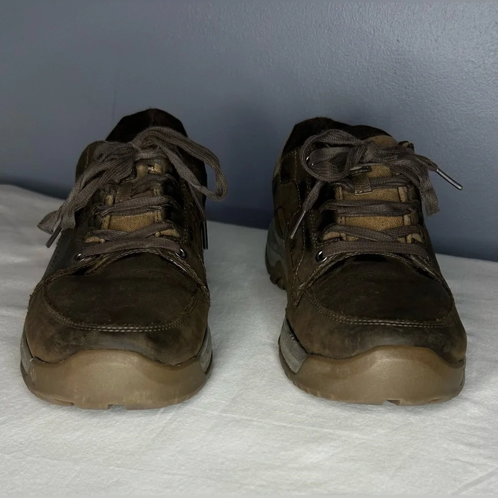 Merrell Mens Anvik Pace Hiking Shoes Lace Up Size 12 Casual Trail Brown J16727